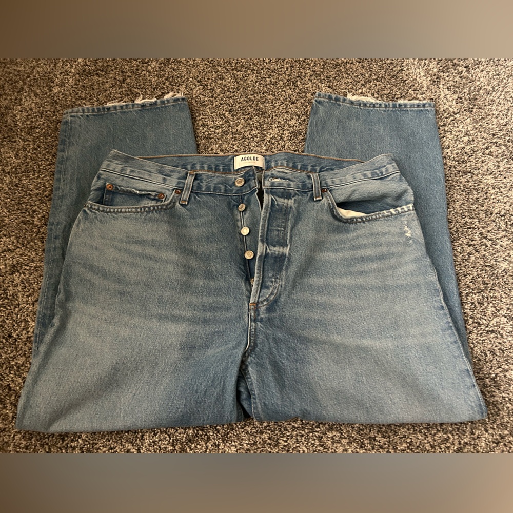 Agolde women’s button fly denim size 32